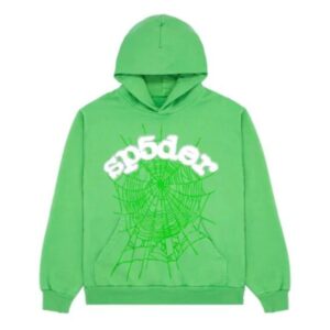 Sp5der Web Hoodie Slime Green