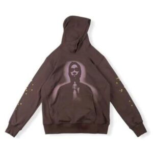 Sp5der Thug Hoodie Angel Brown