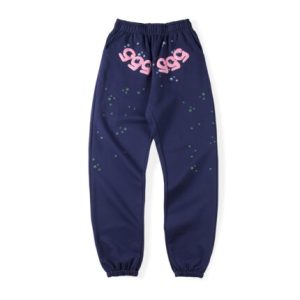 Sp5der 555 Sweatpants Blue