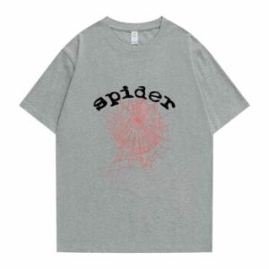 Sp5der Logo T-Shirt ‘Grey’